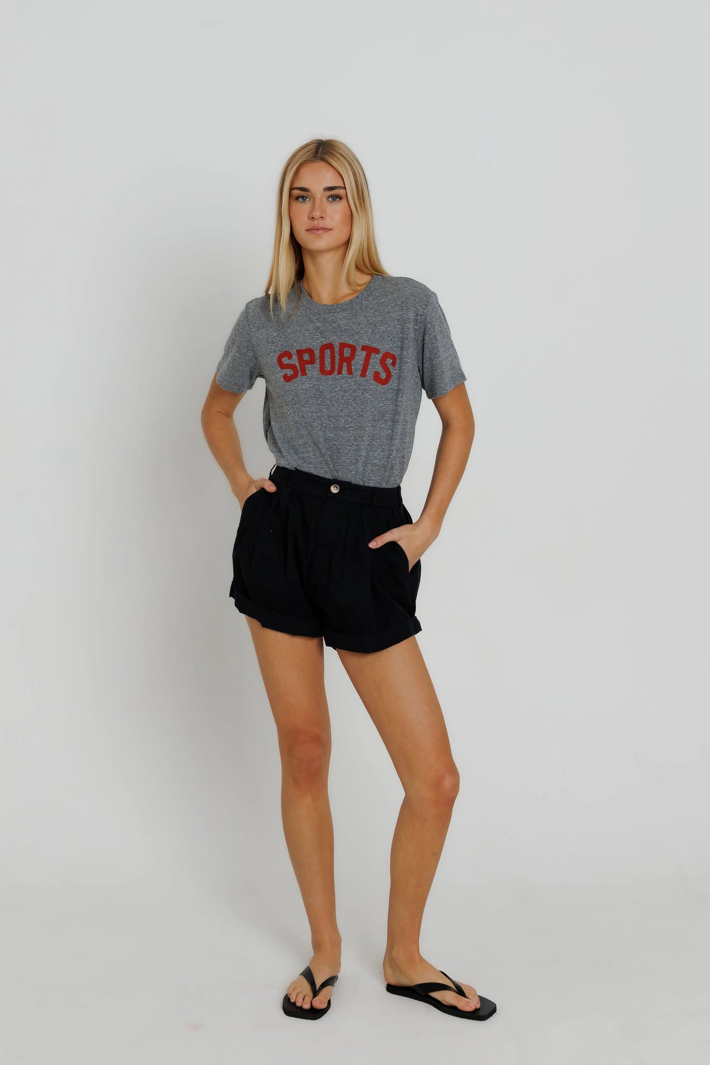 Sports Everyday Tee - Heather Grey