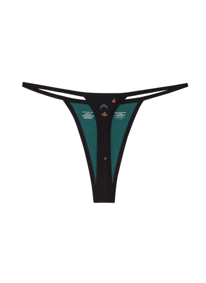 String Thong 2.0 - Midnight Rose