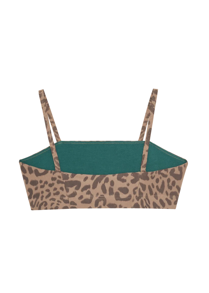 Tata Bralette - Leopard Tan