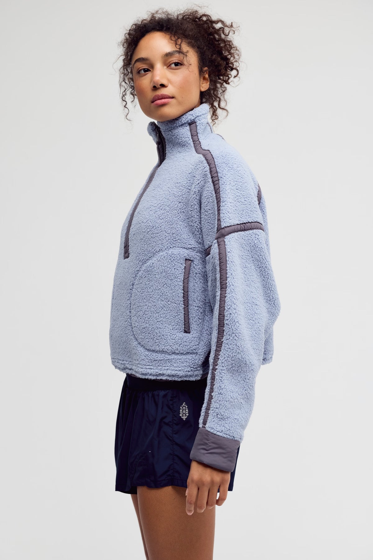 Mountain High Half Zip Fleece - Steel