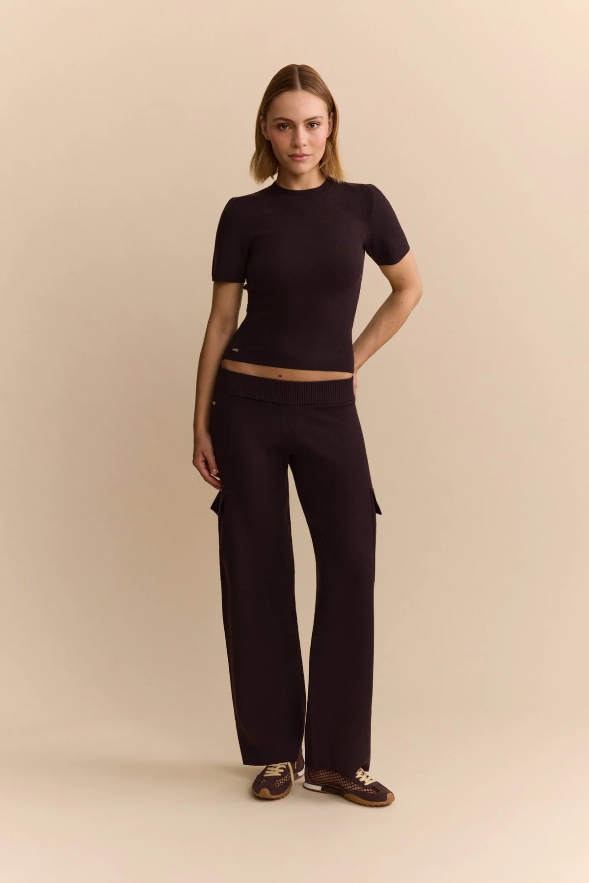 Olly Cargo Pants - Dark Espresso