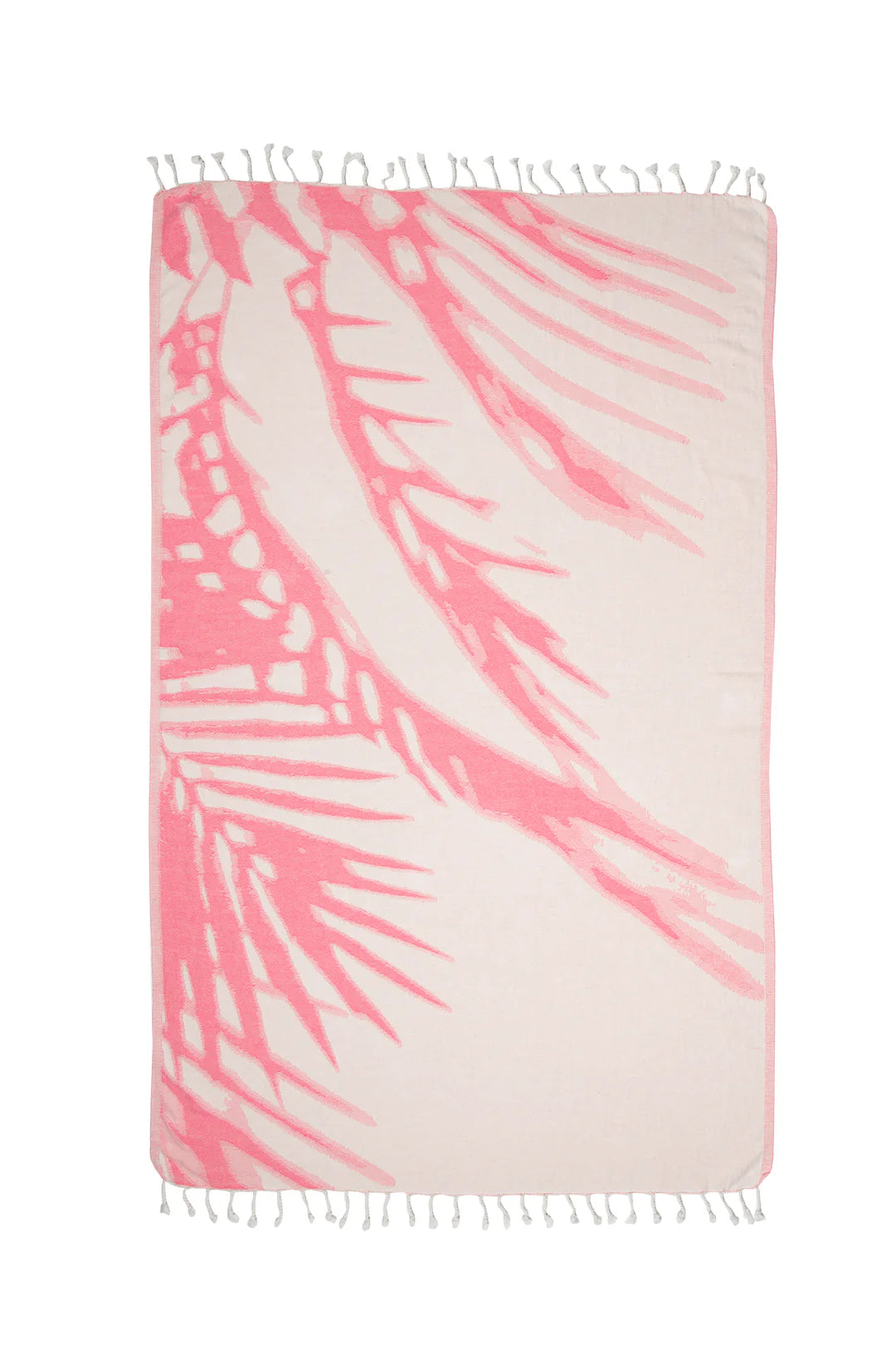 The Somers Palm Towel - Pink