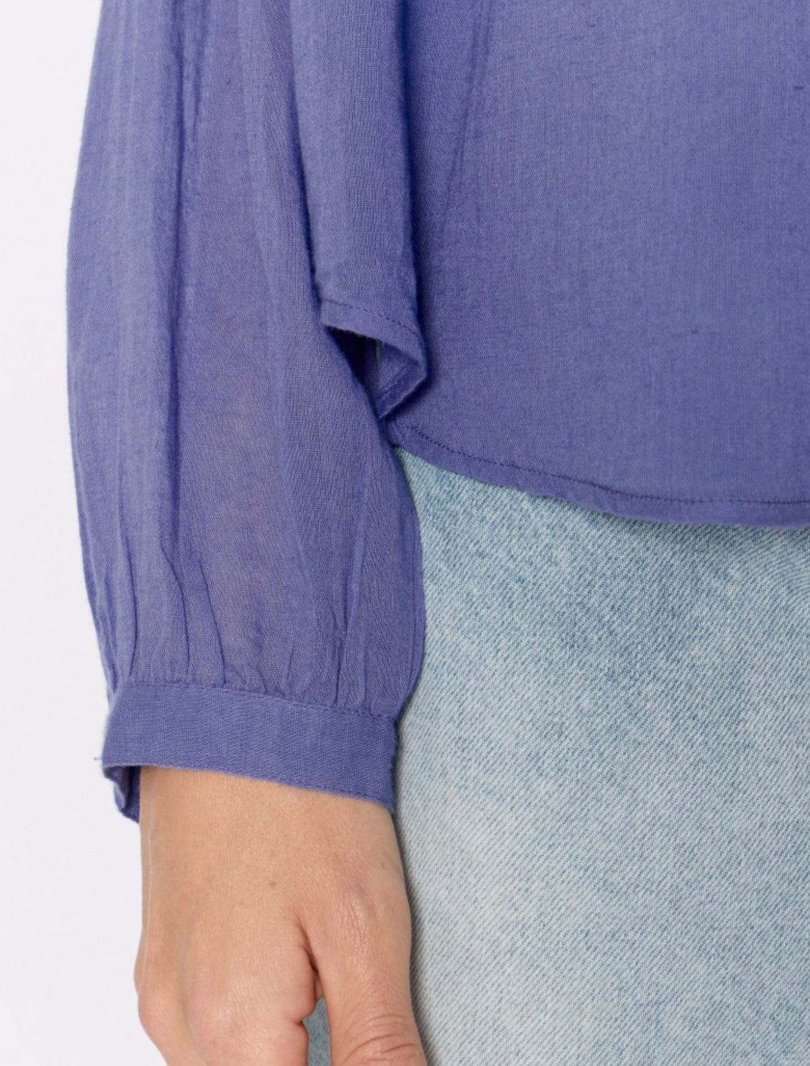 Cassandra Blouse - Blackberry