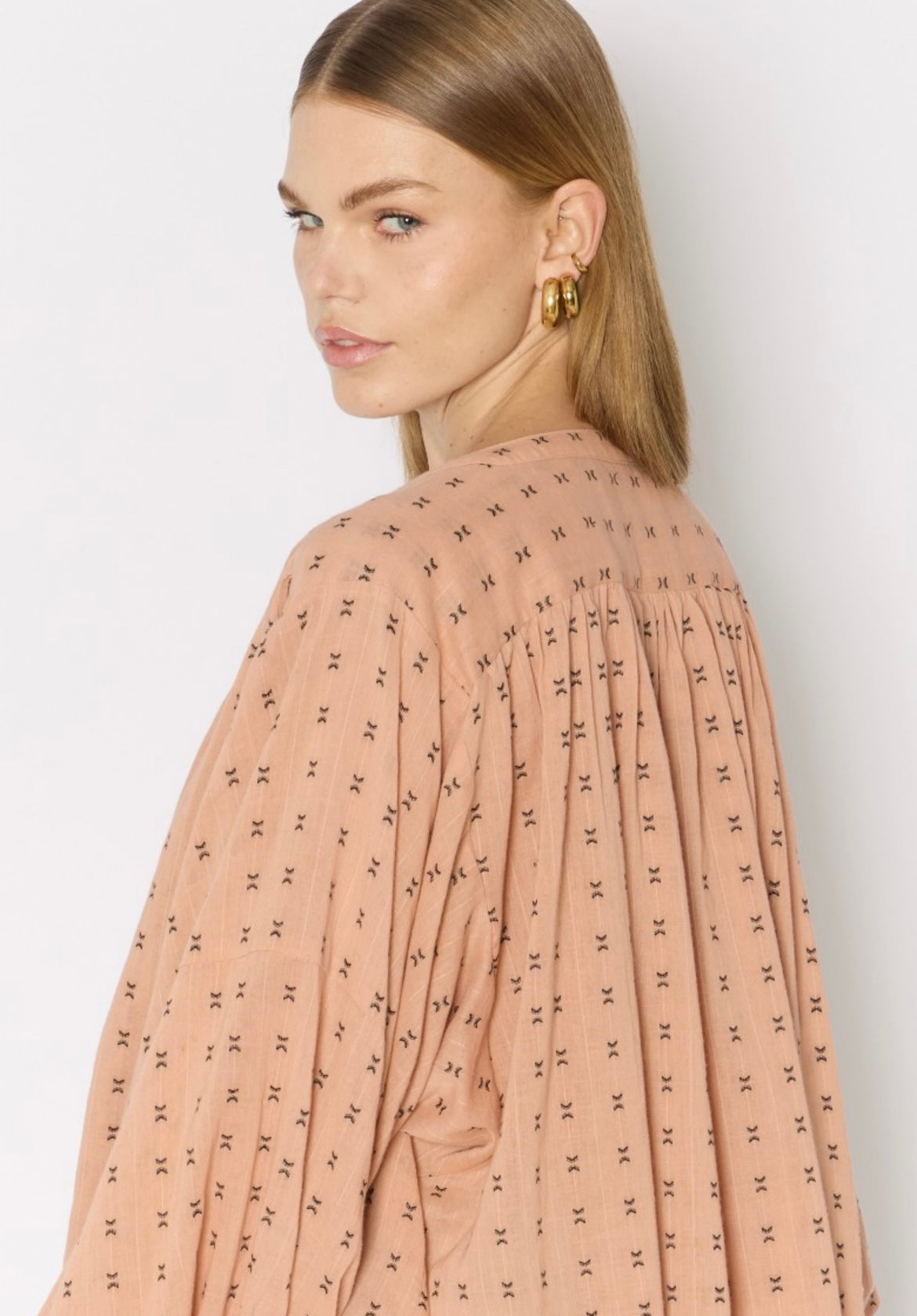 Chaya Blouse - Peach
