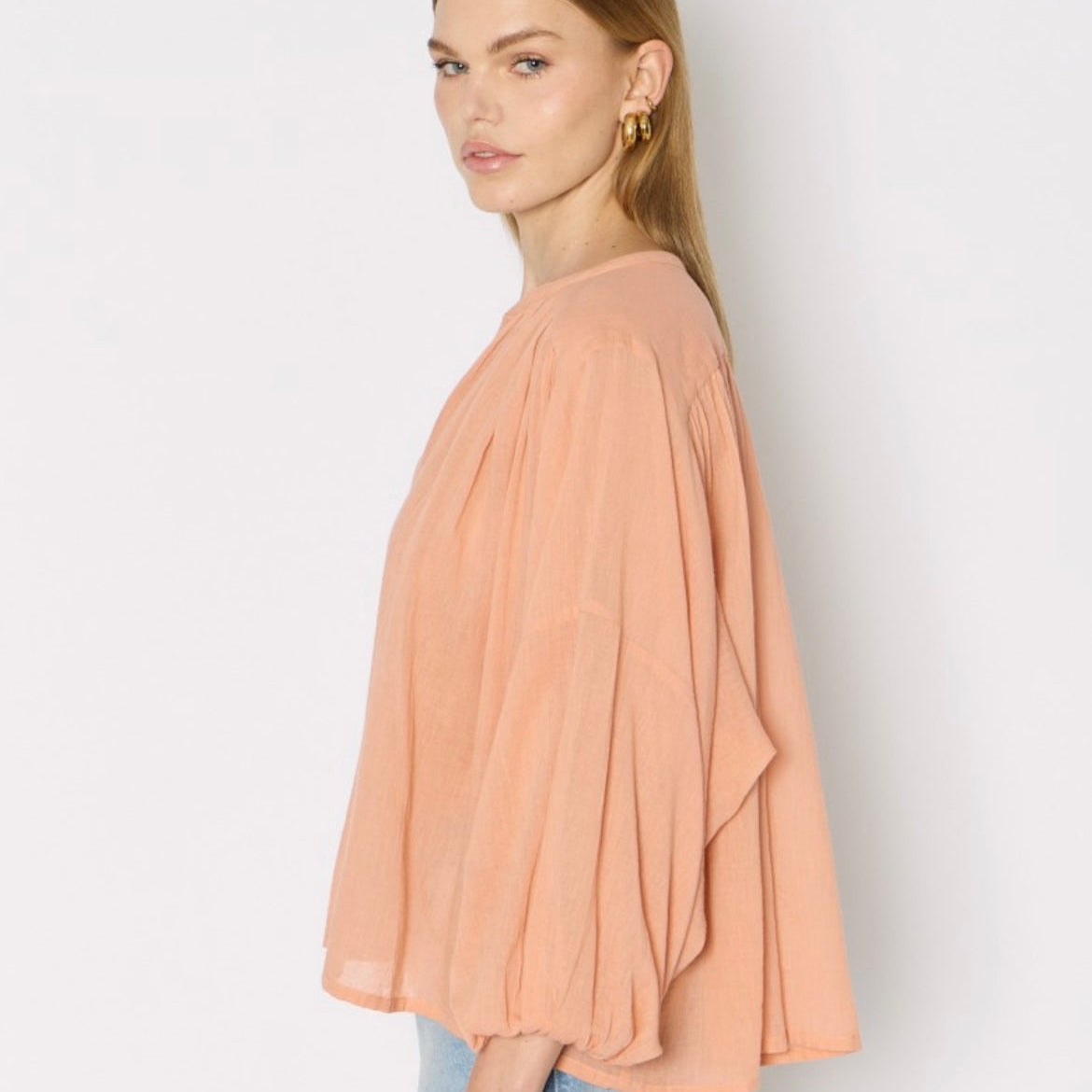 Creek Blouse - Peach