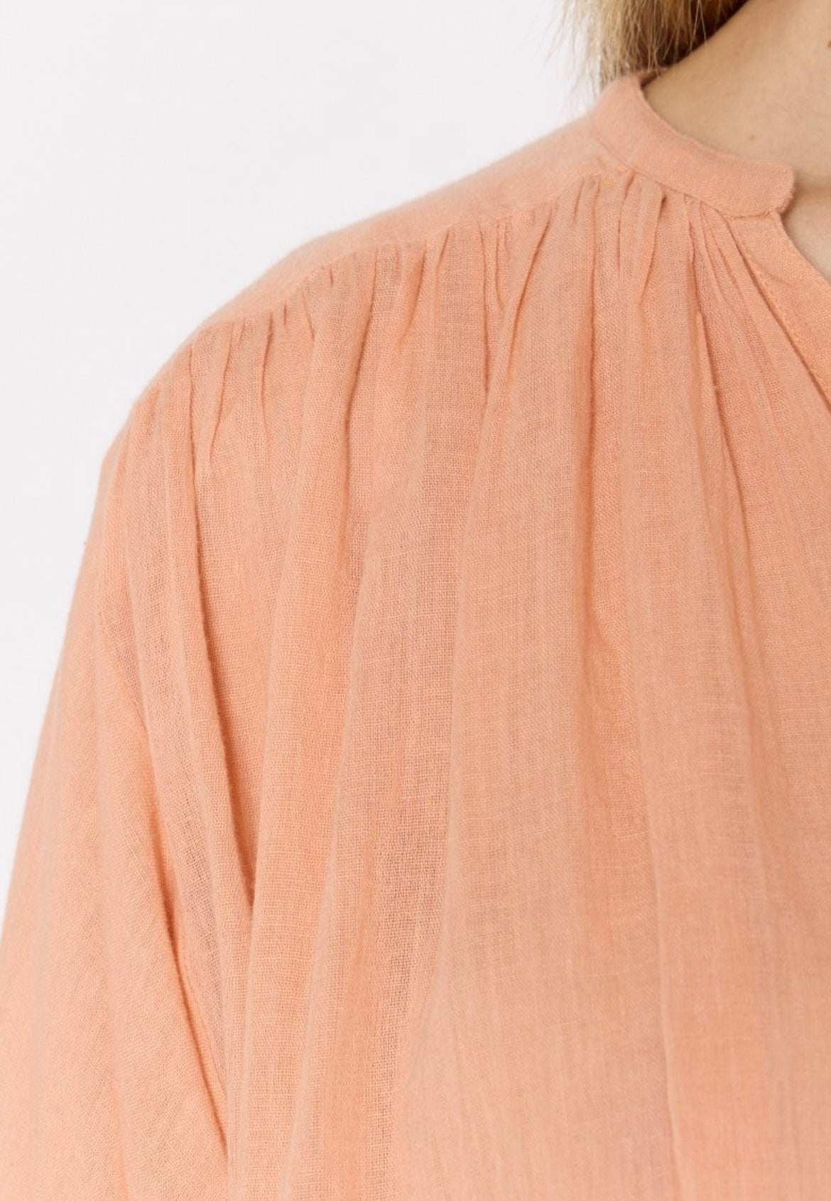 Creek Blouse - Peach