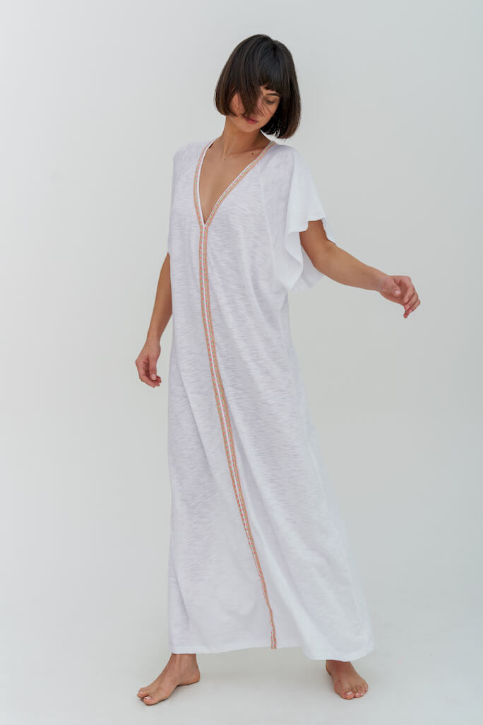 Pima Abaya - White