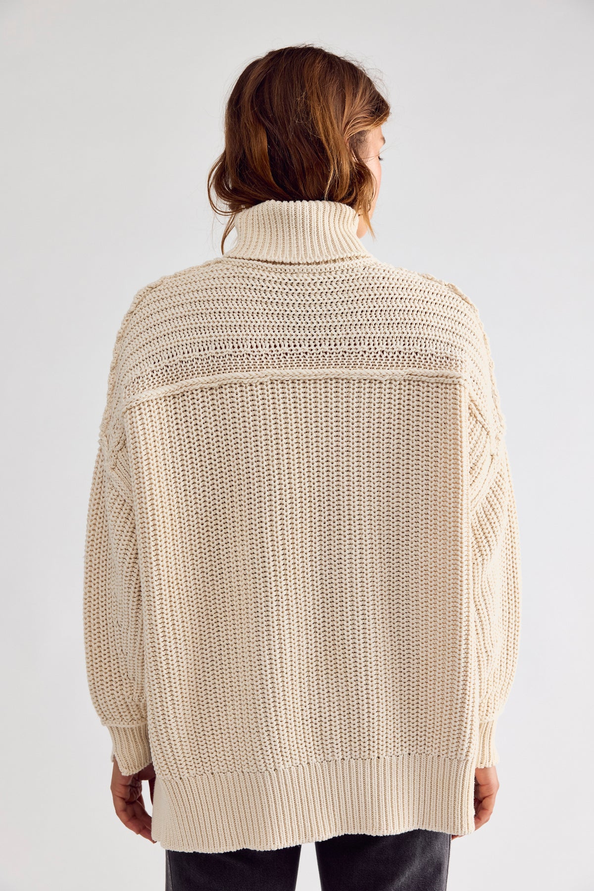 Worn Thru Turtleneck - Tea