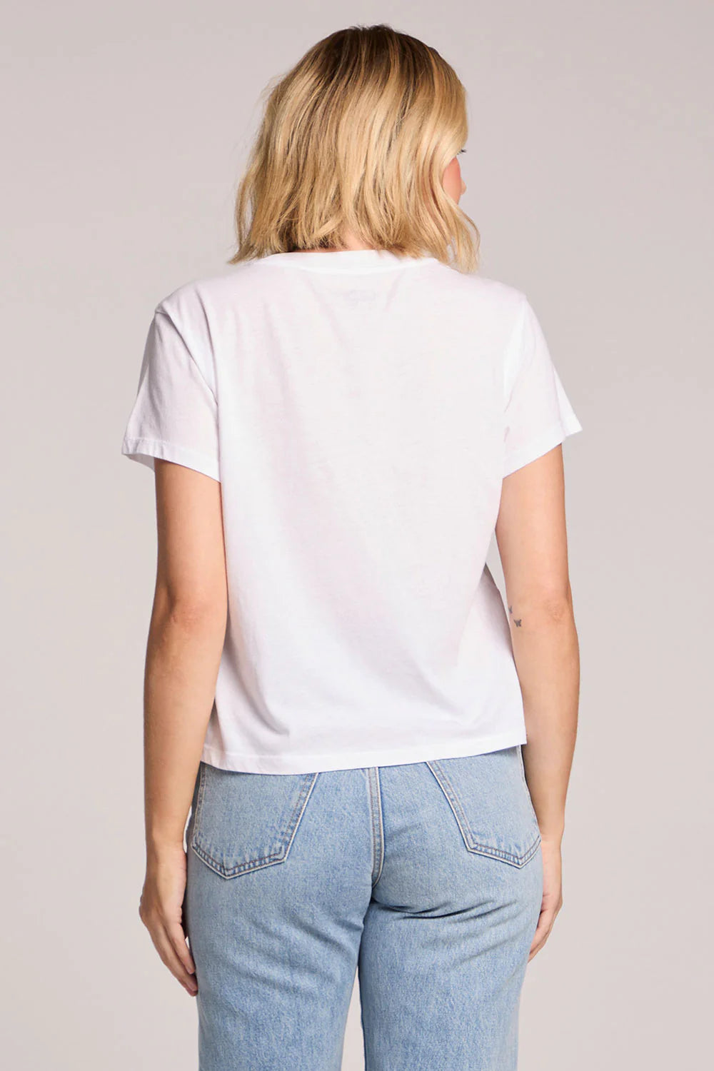 Rewind The Good Times Tee - White