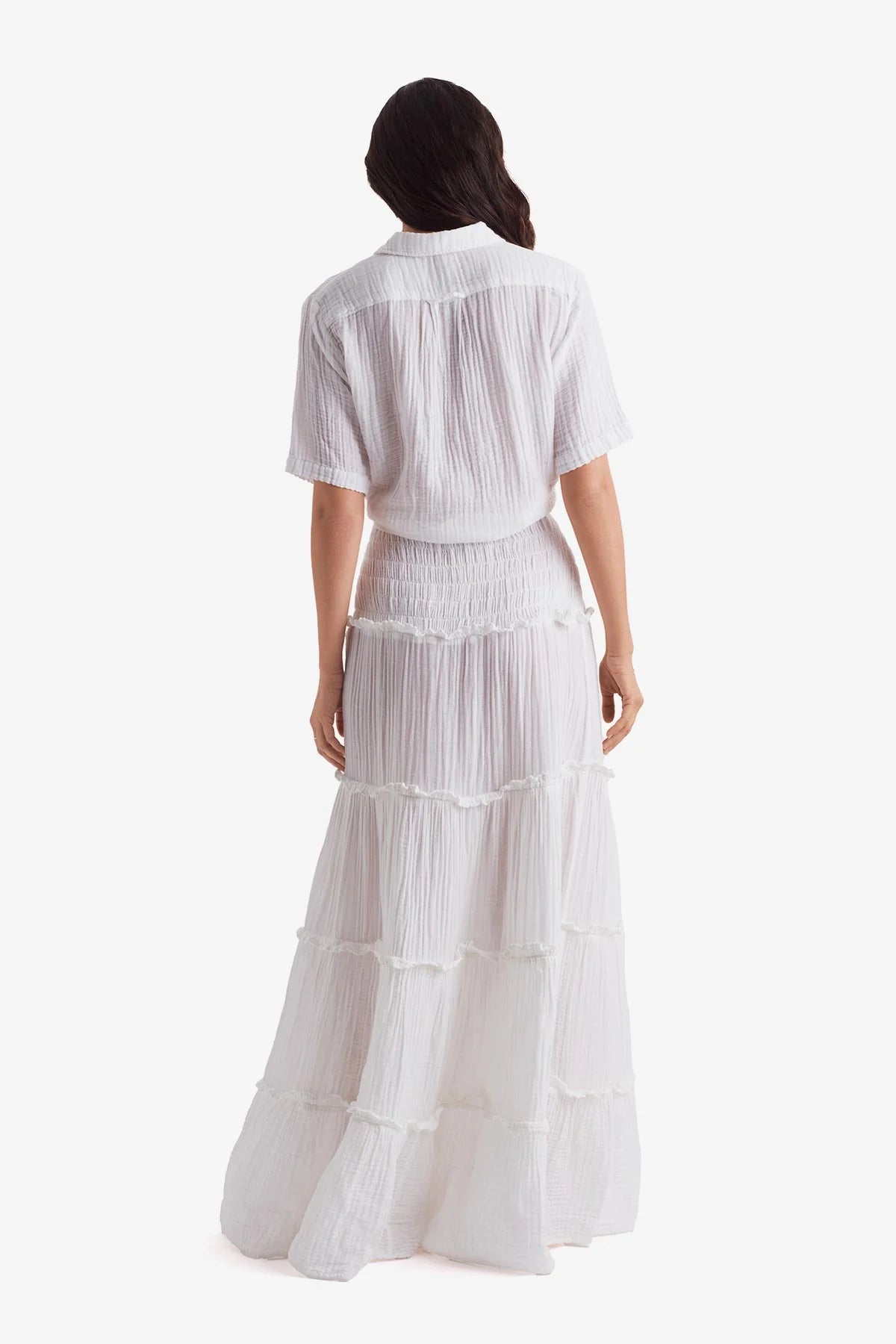Reef Convertible Skirt - White