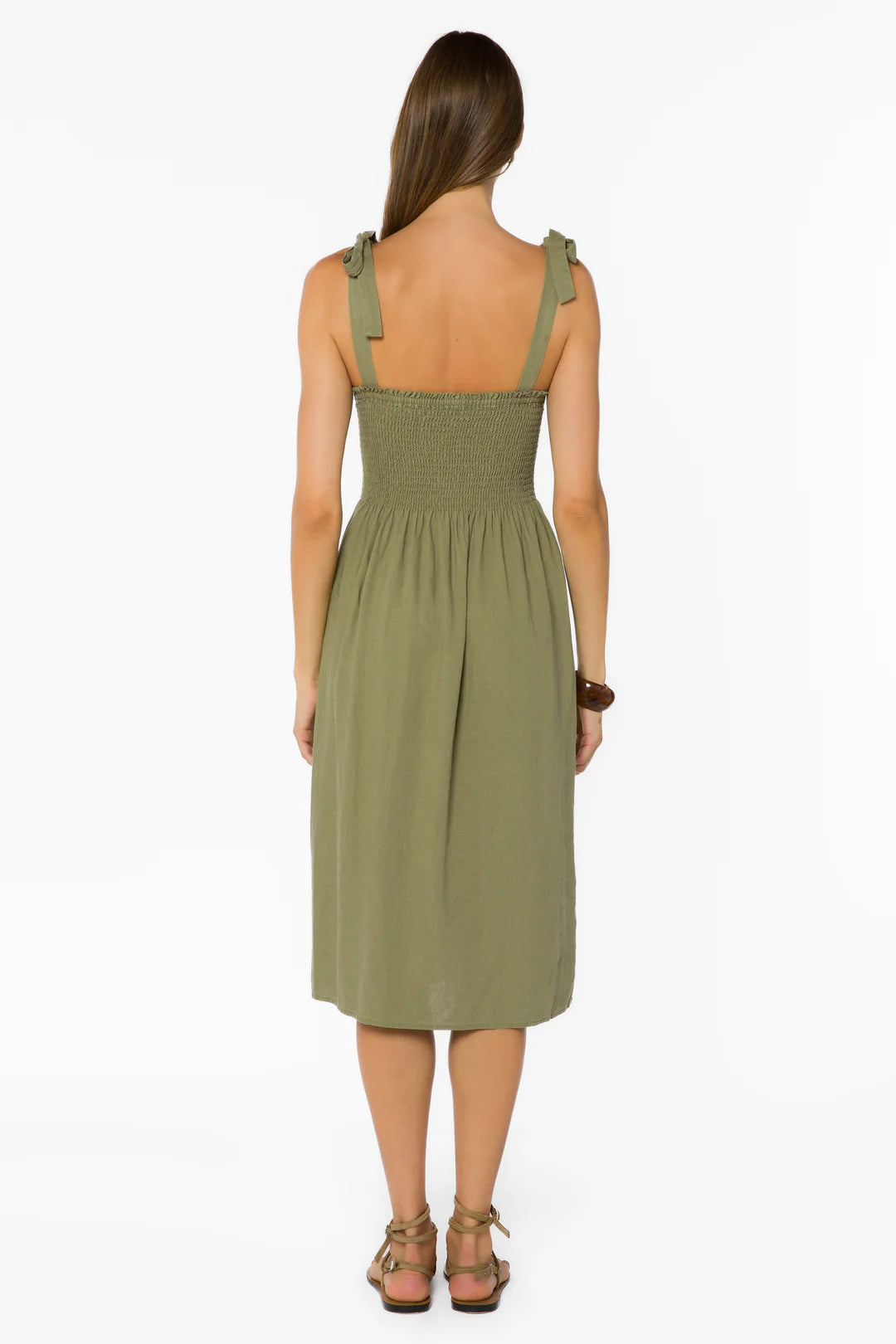 Amia Dress - Olive
