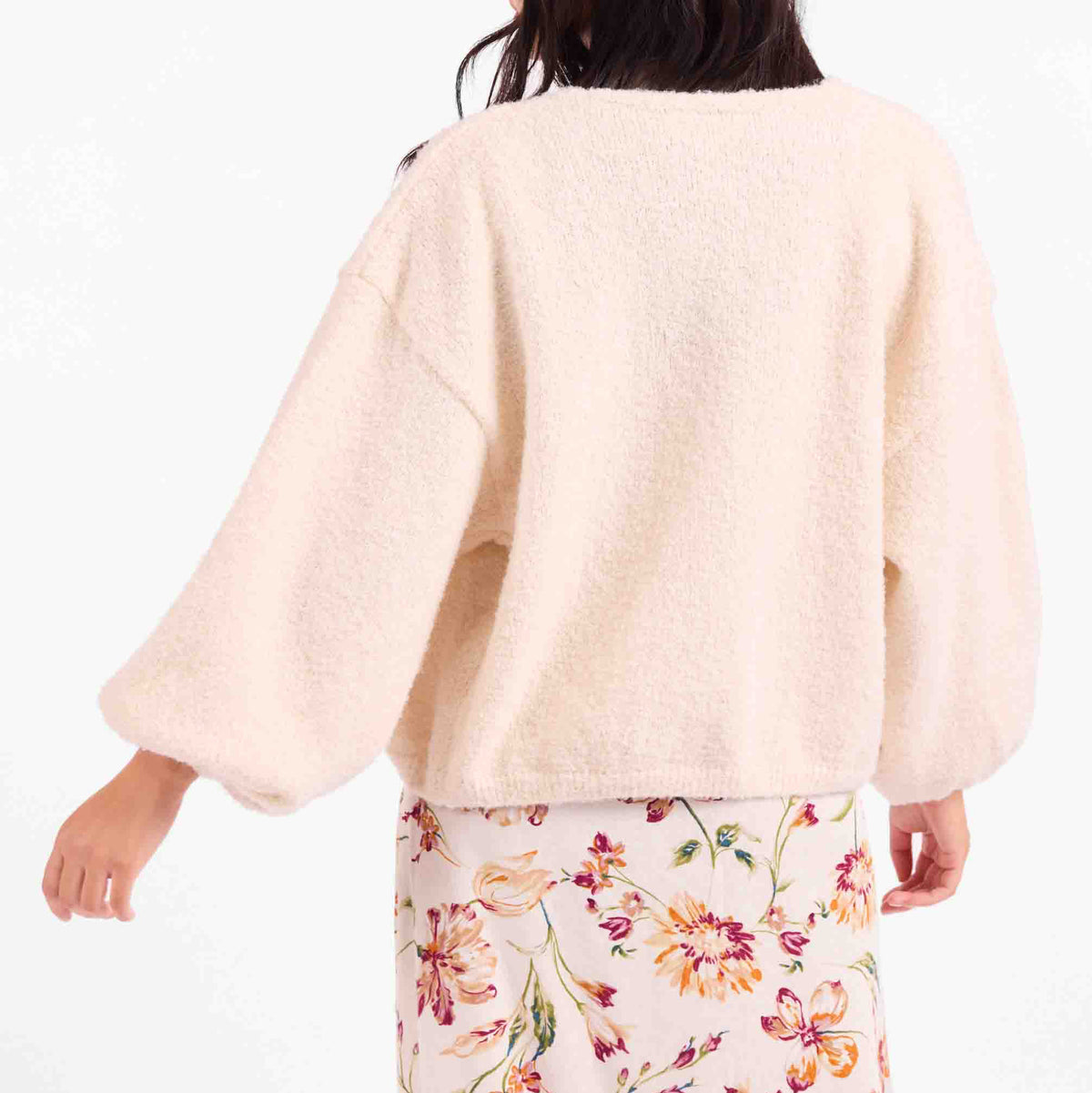 Marley Dolman Cardigan - Ivory