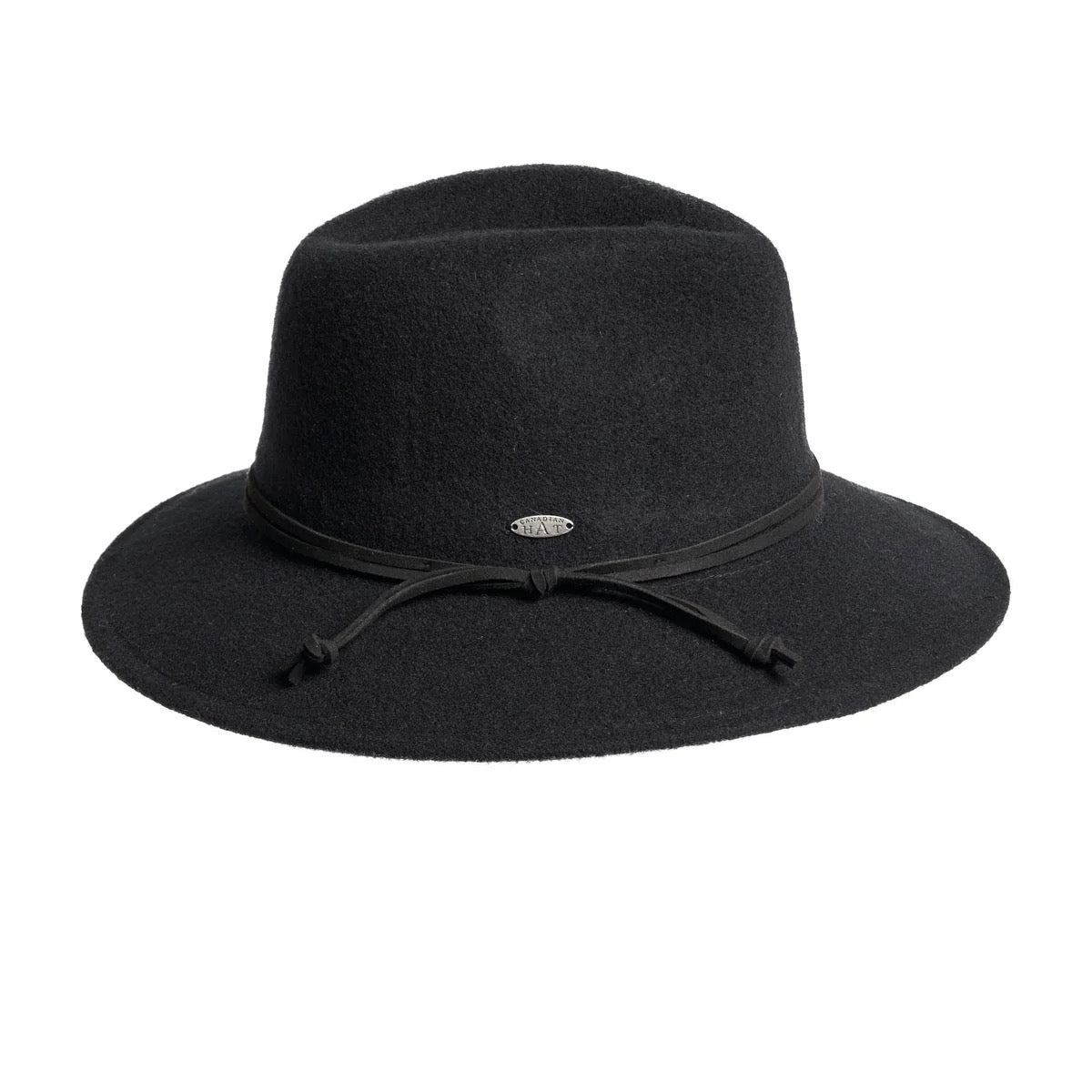 Frederk Soft Fedora Hat - Black