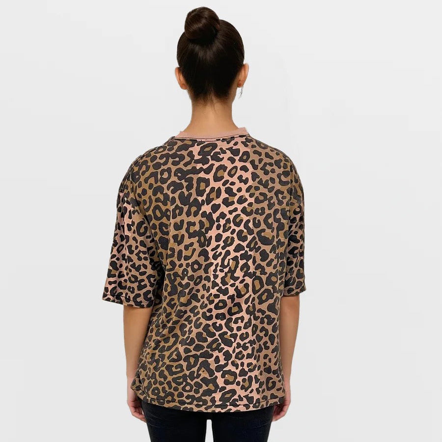 Leopard Oversized Tee