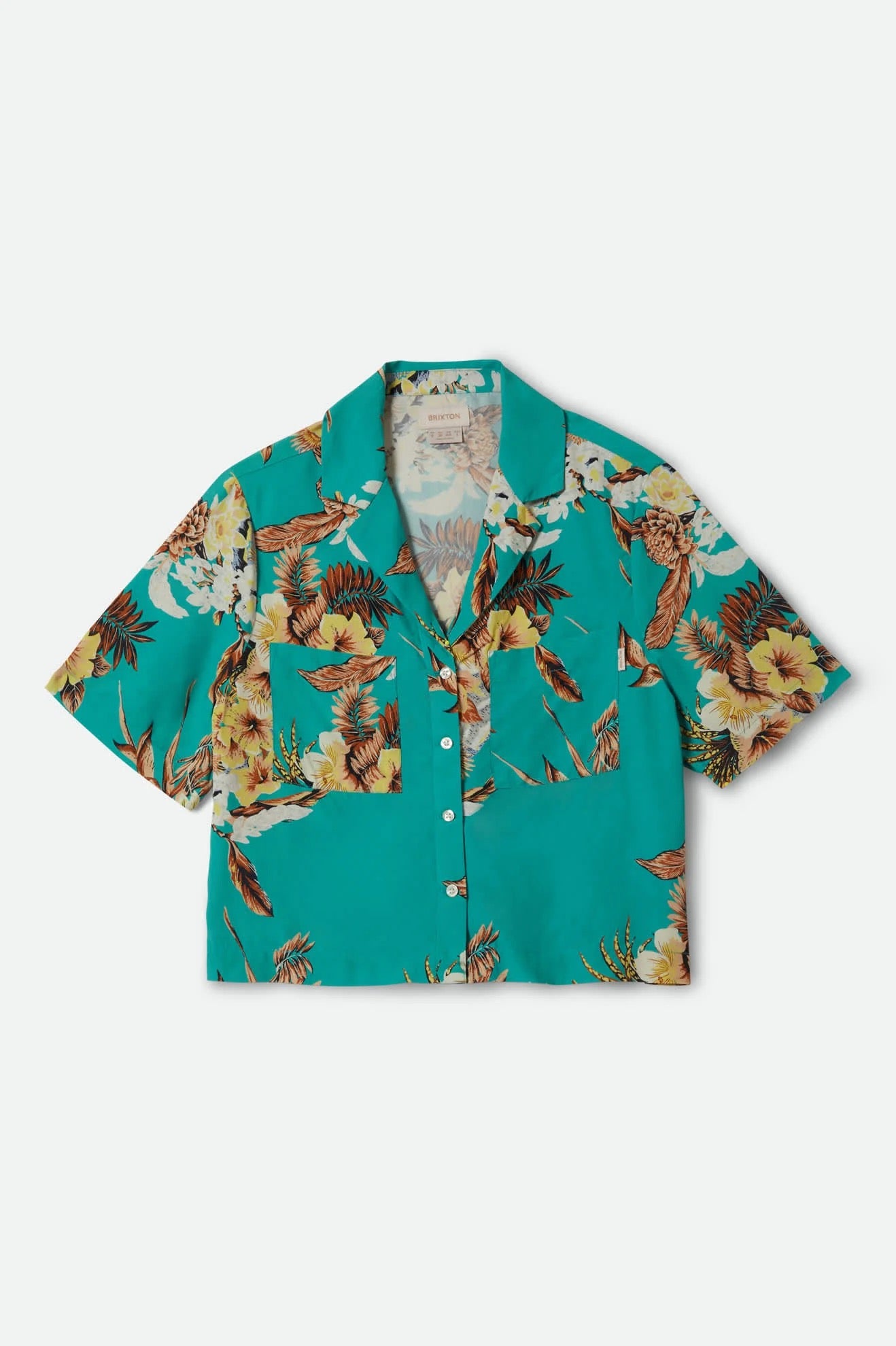 Campos Shirt - Retro Green Floral
