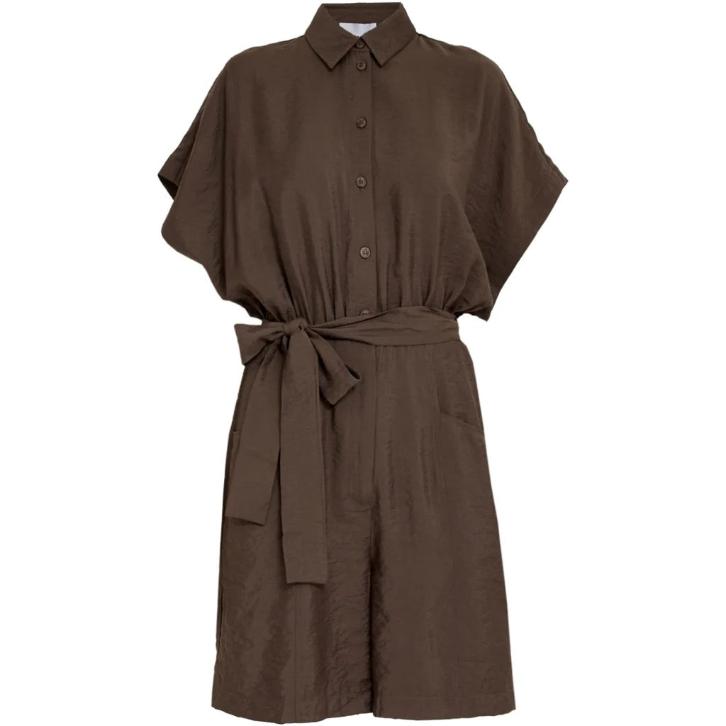 Julia Playsuit - Chestnut