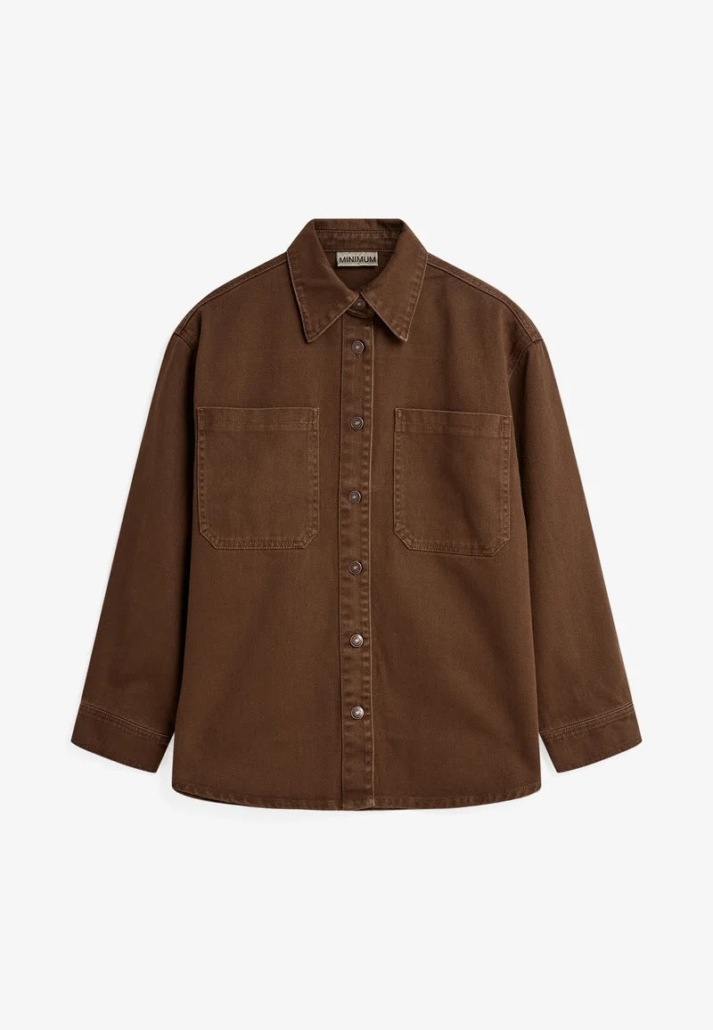 Rue Shirt Jacket - Teak