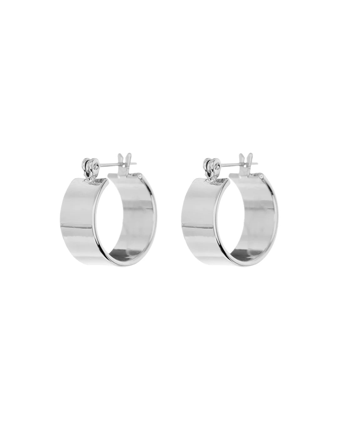 Positano Hoops - Silver