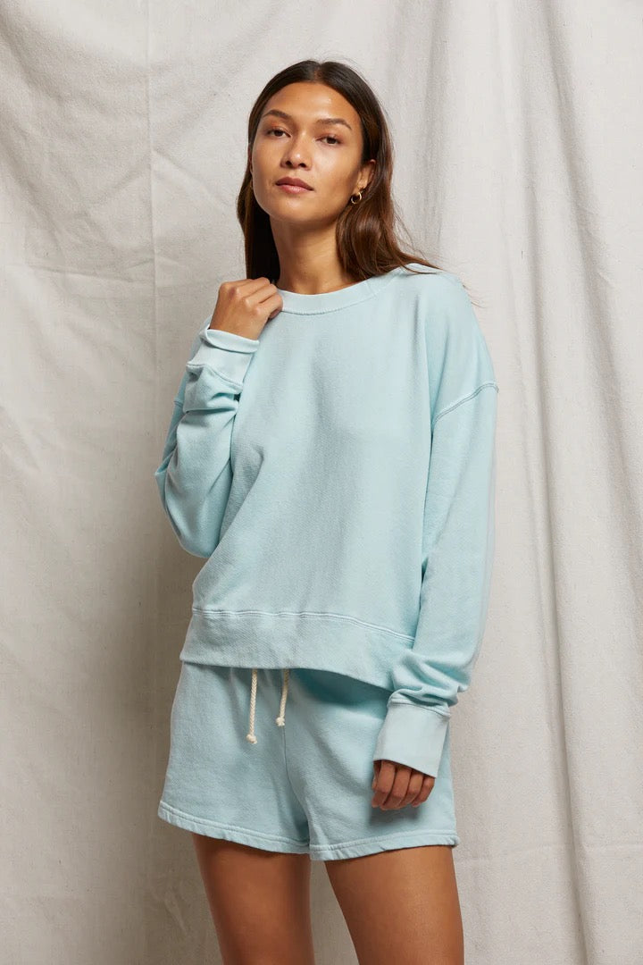 Tyler Sweatshirt - Iced Aqua