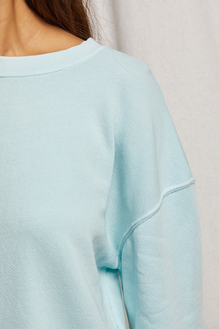 Tyler Sweatshirt - Iced Aqua