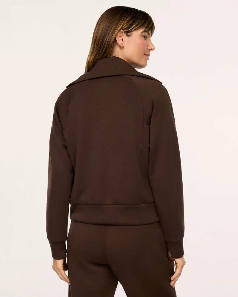 AirEssentials Half Zip - Burnt Umber