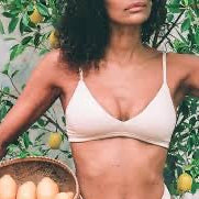 Triangle Bra - Beige