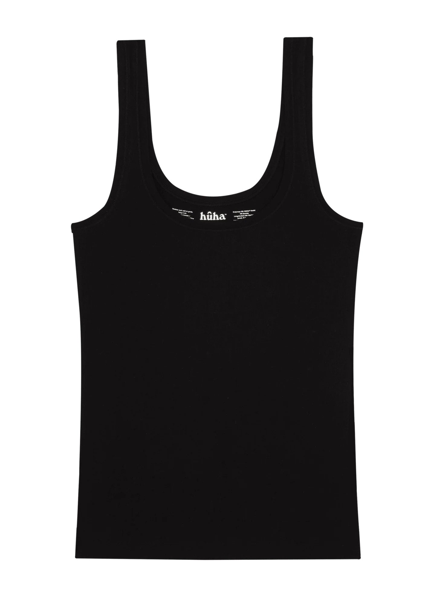 Sporty Classic Tank - Black