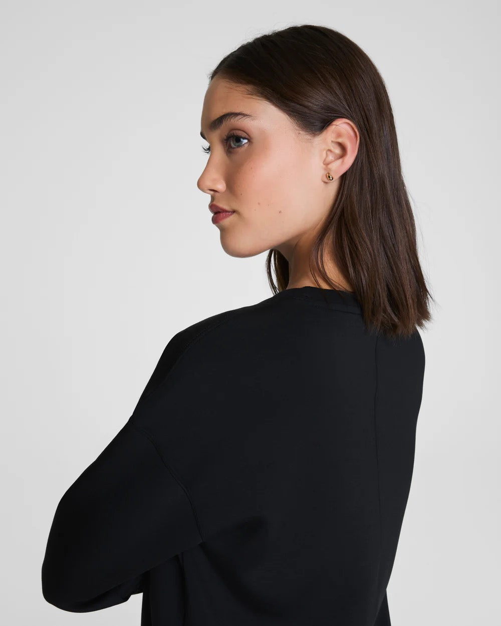 AirEssentials Crewneck Tunic - Black