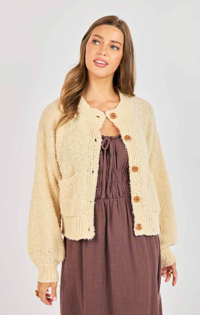 Sunroom Cardigan - Natural