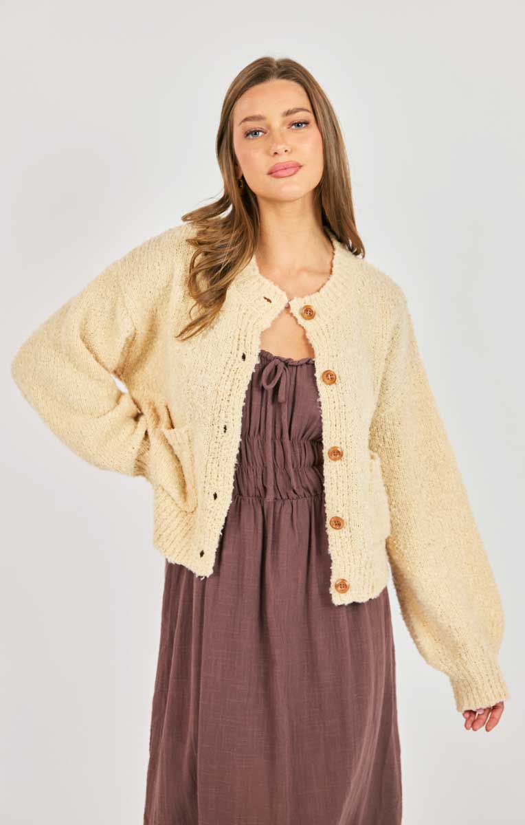 Sunroom Cardigan - Natural