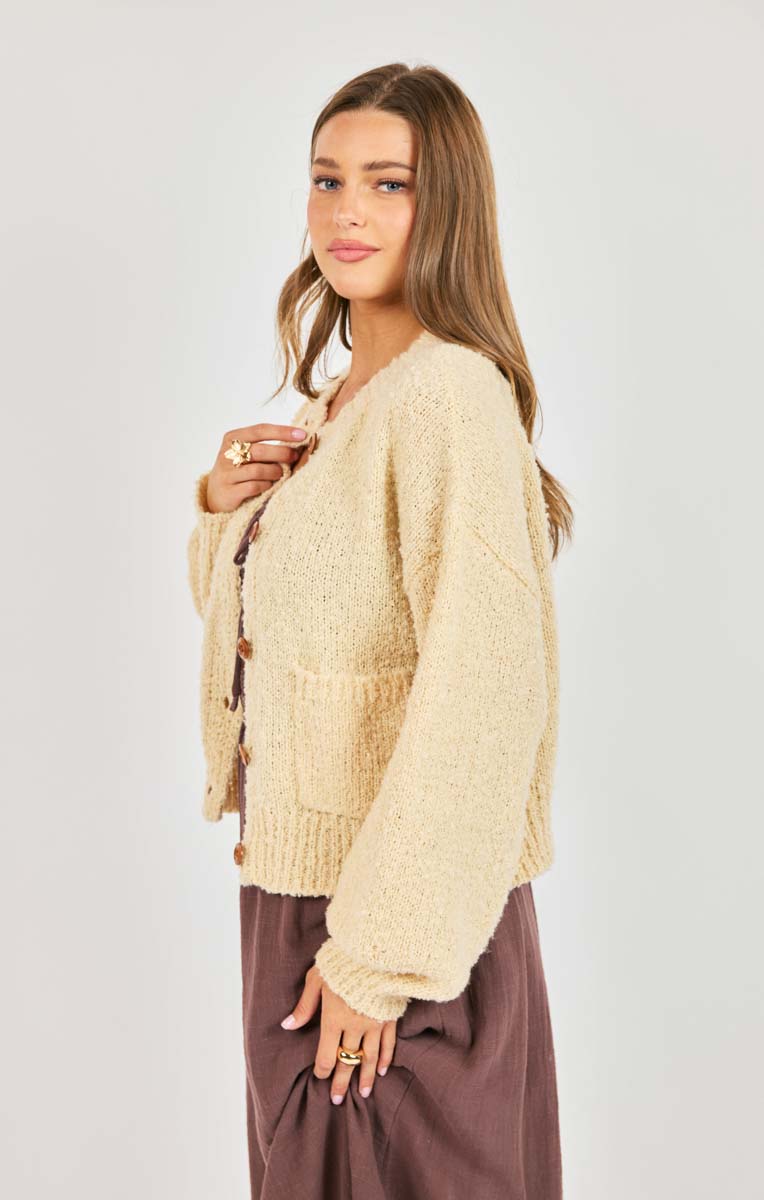 Sunroom Cardigan - Natural