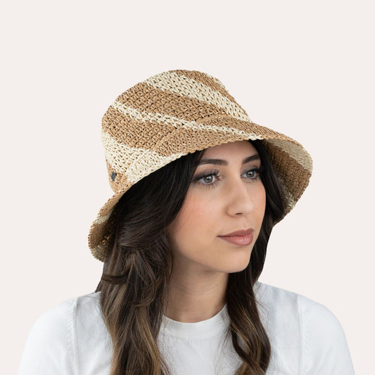 Baldric Straw Hat - Sand