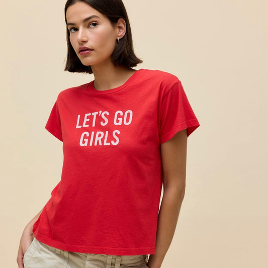 Let’s Go Girls Solo Tee - Ruby Red