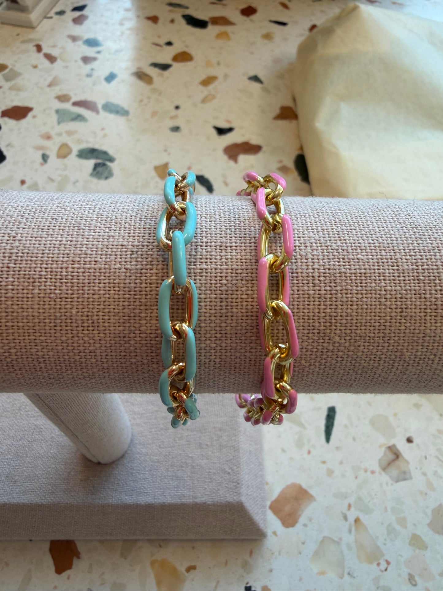 Colourful Links Bracelet