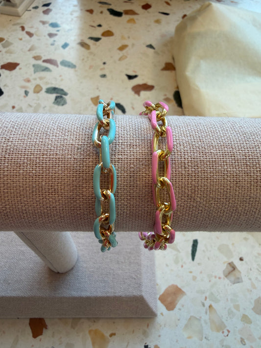 Colourful Links Bracelet