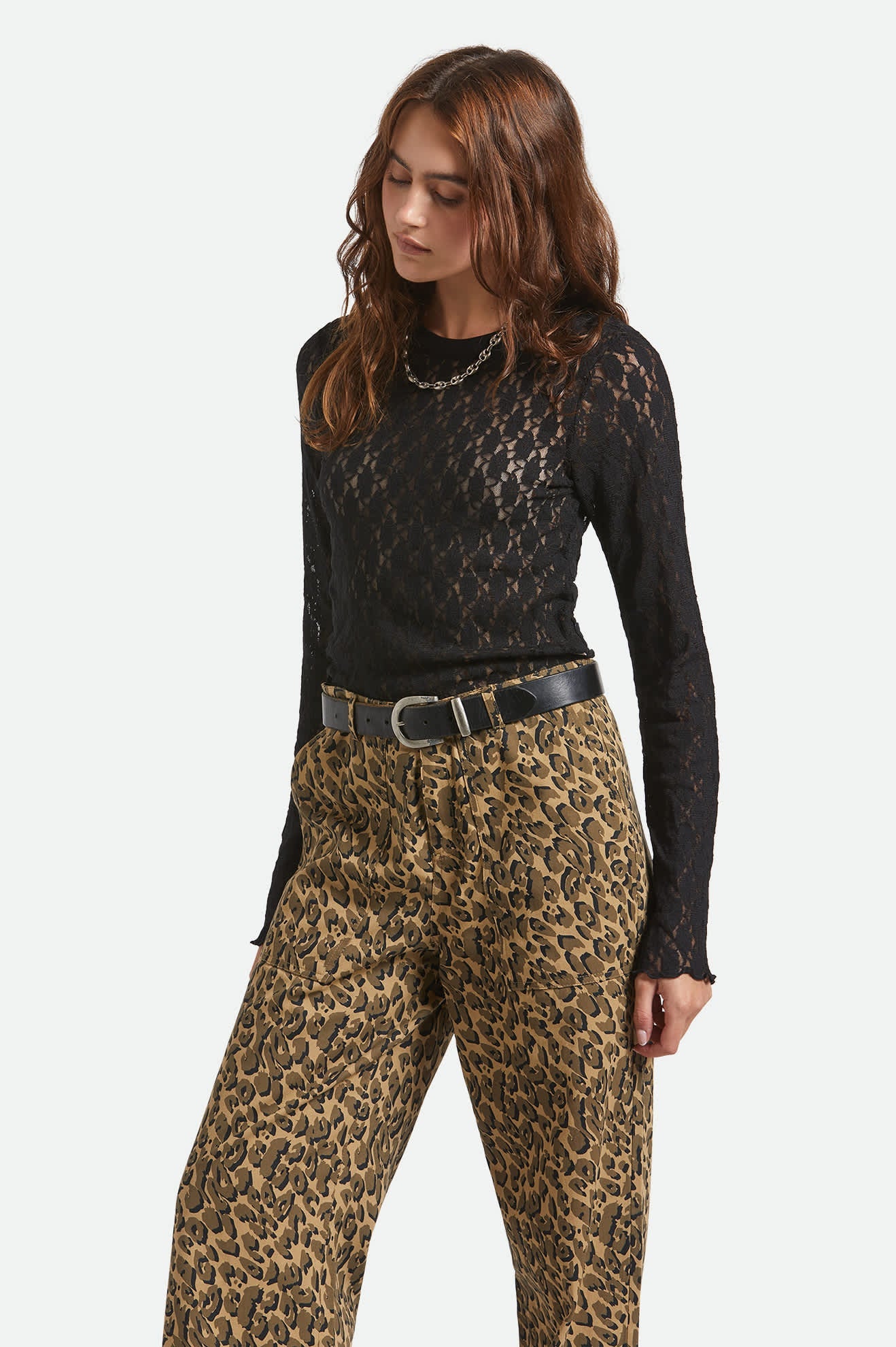 Dolly Slim Long Sleeve Knit Top - Black