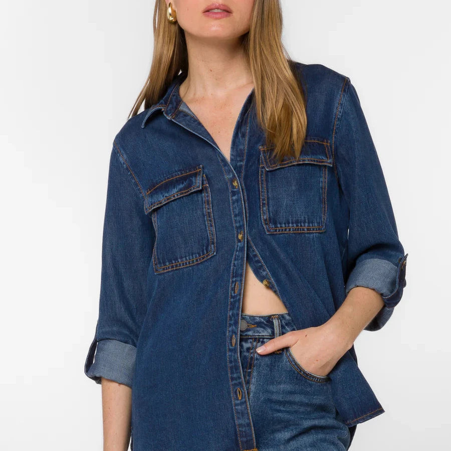 Talma Shirt - Vintage Havana