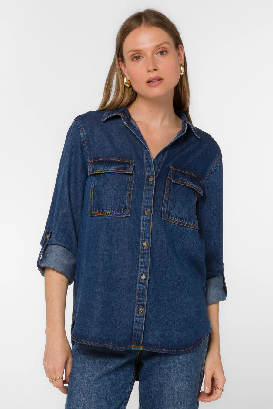Talma Shirt - Vintage Havana