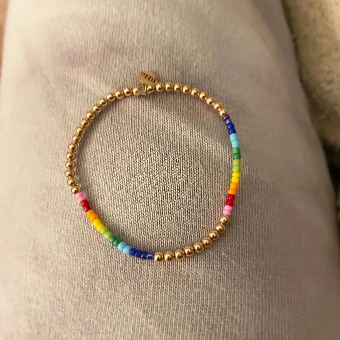 Rainbows of Gold Bracelet