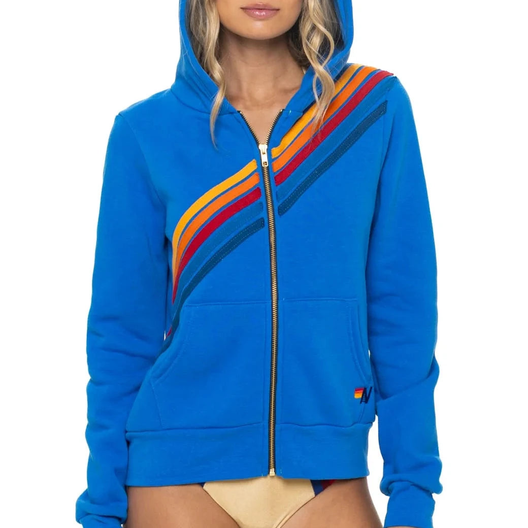 Disco Zip Hoodie - Ocean