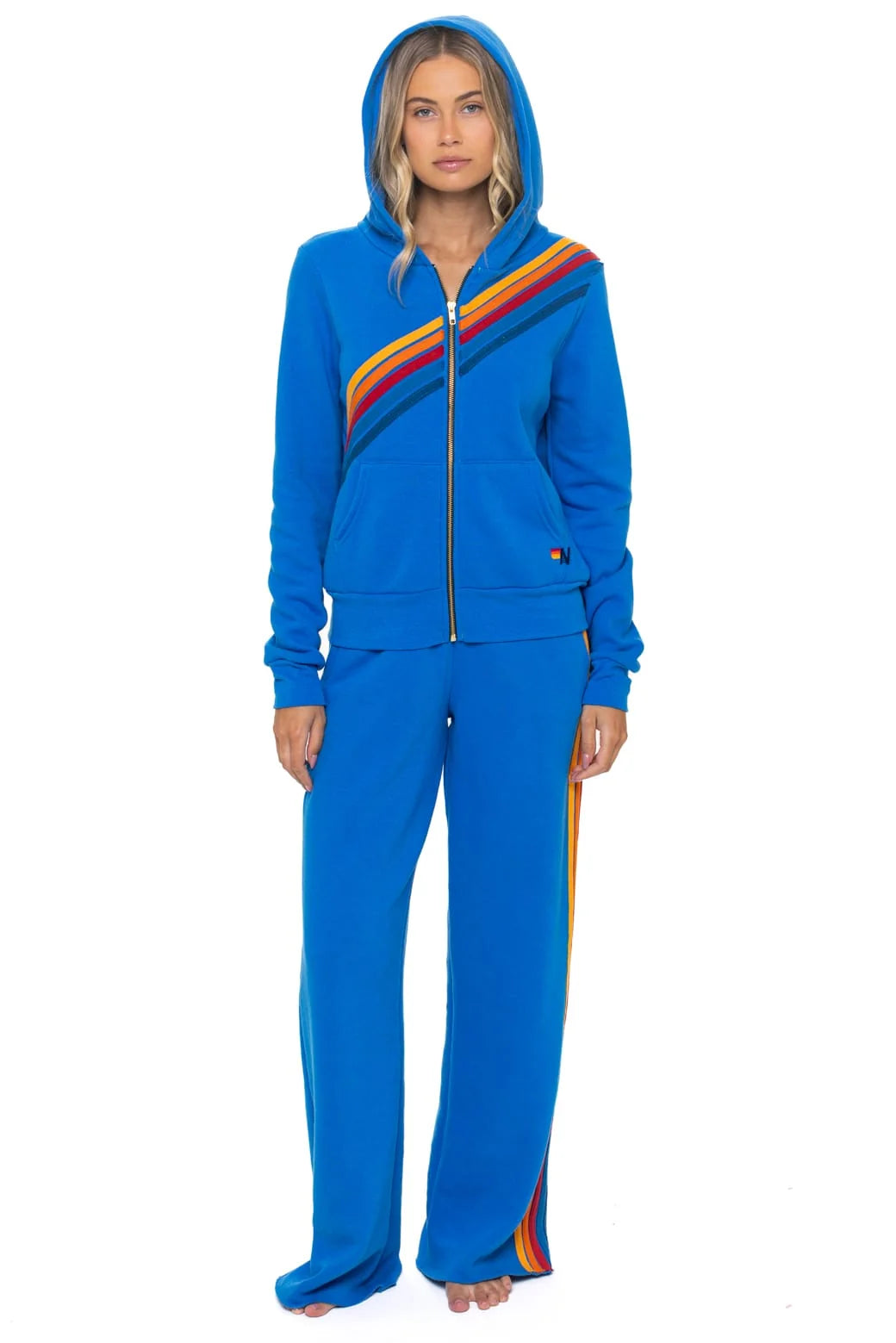 Disco Zip Hoodie - Ocean
