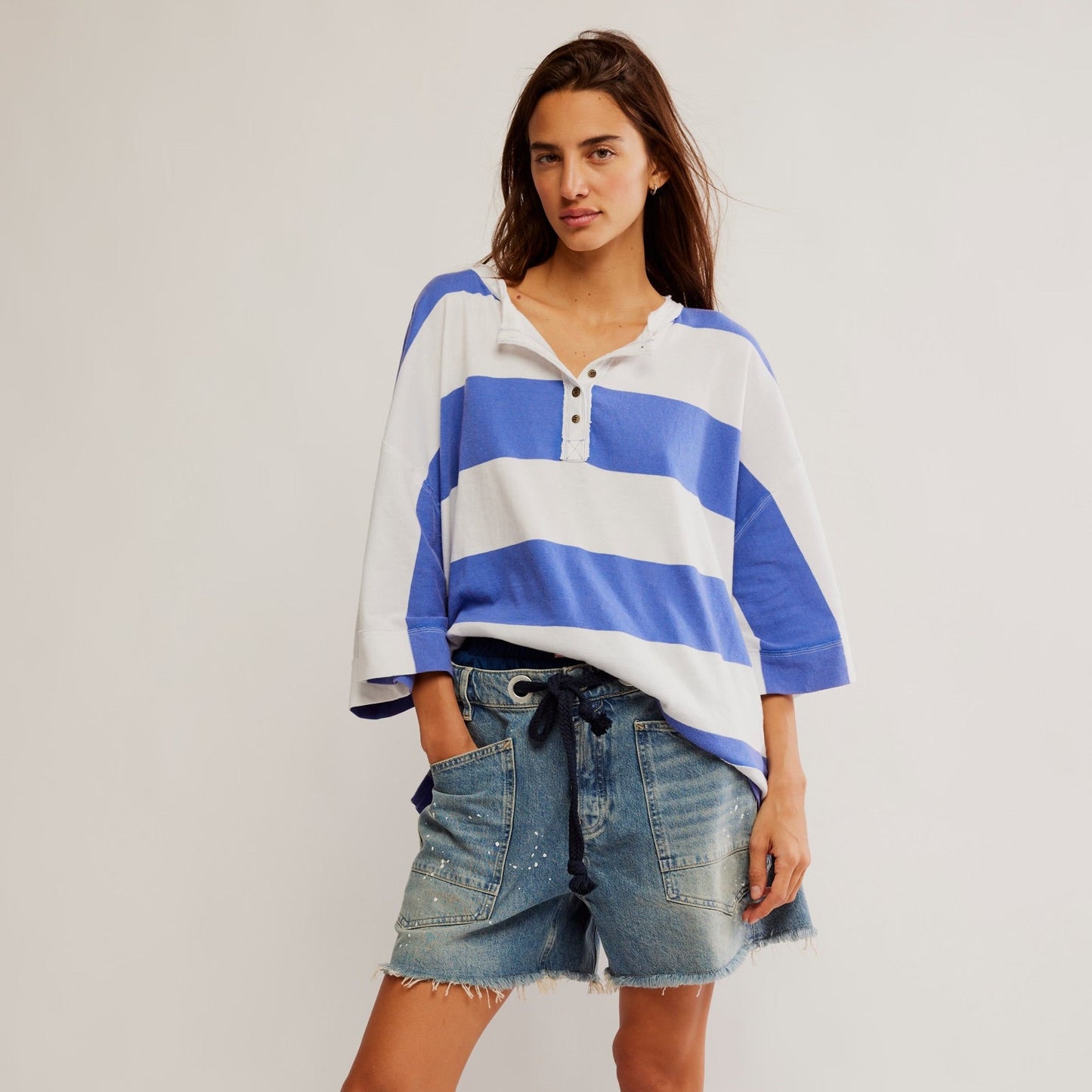 Wonderful Tee - Blue Combo