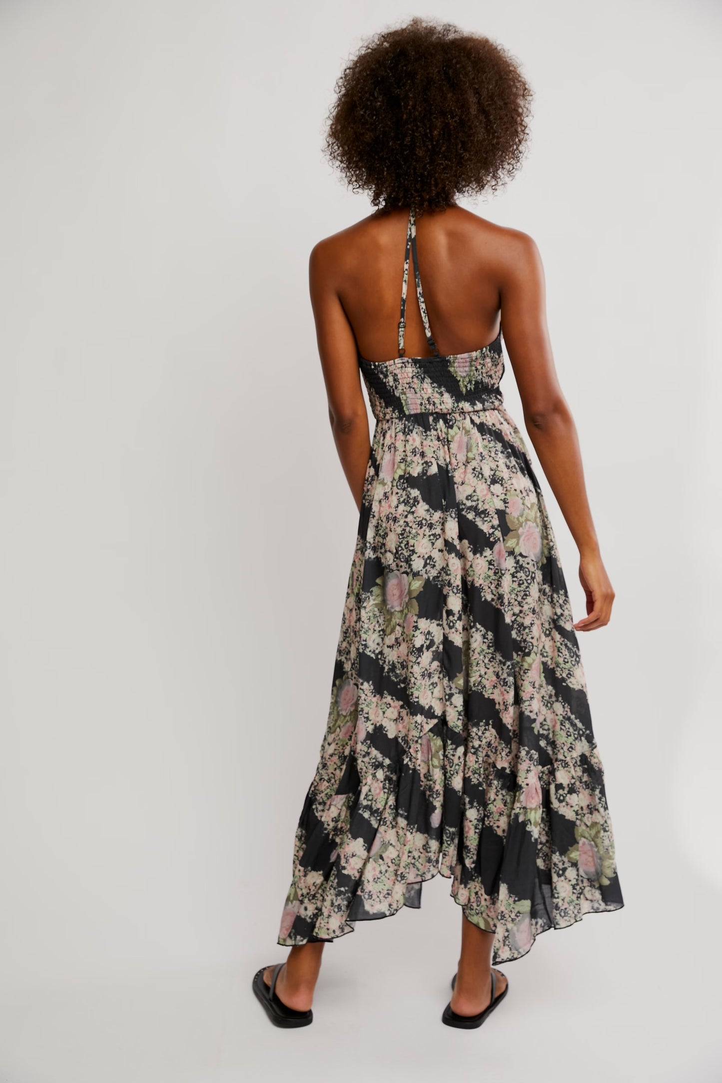 Heat Wave Printed Maxi - Granite Combo