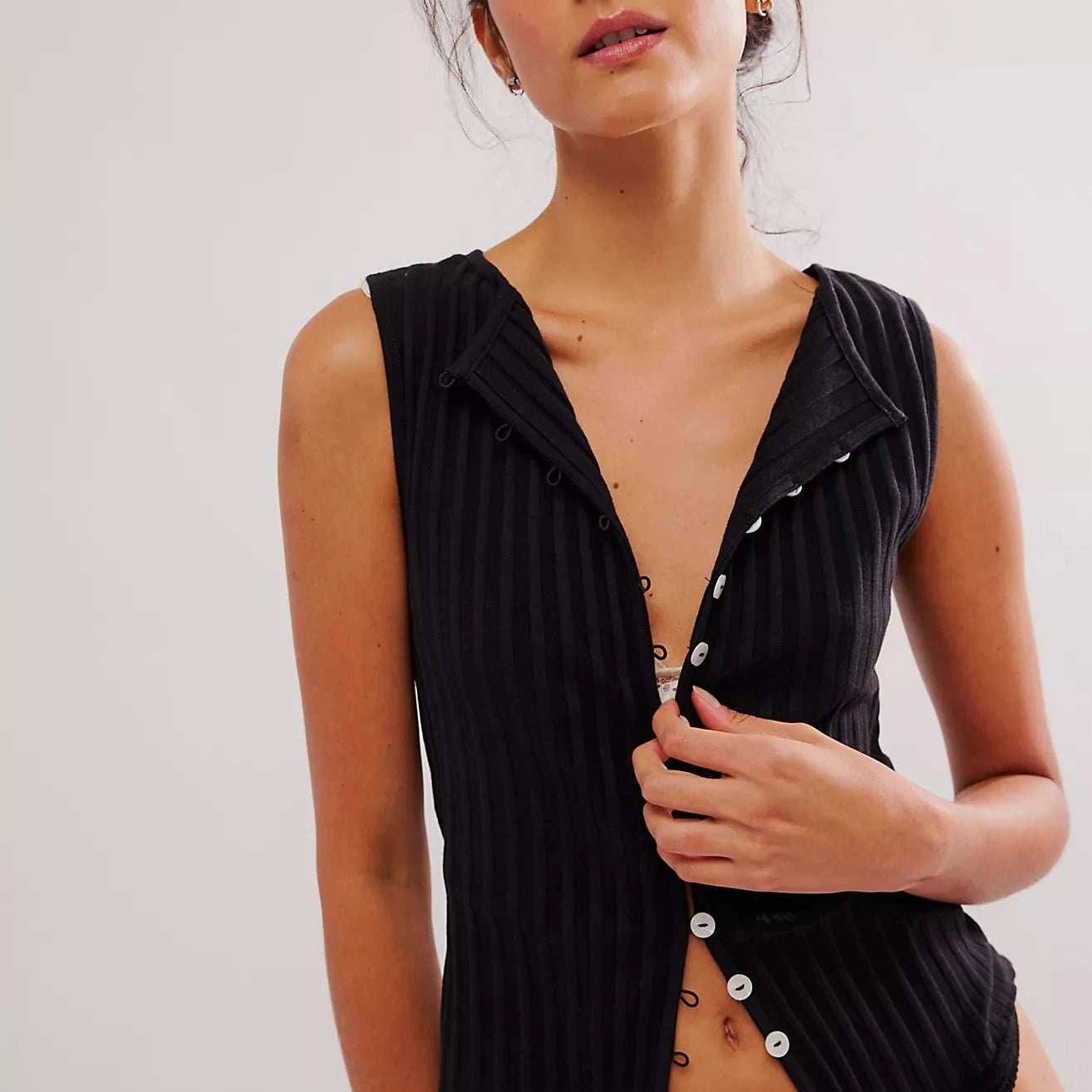 Tilly Vest - Black