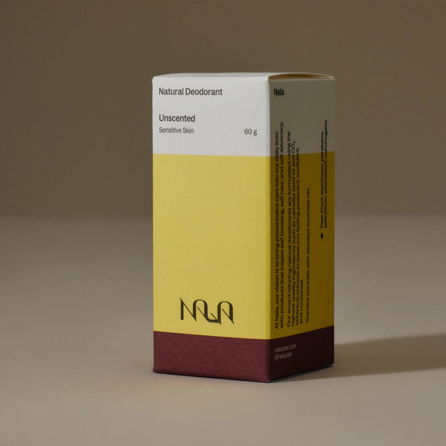 Unscented Natural Deodorant