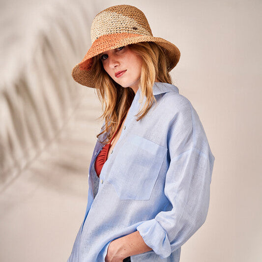 Bilal Cloche Hat - Caramel