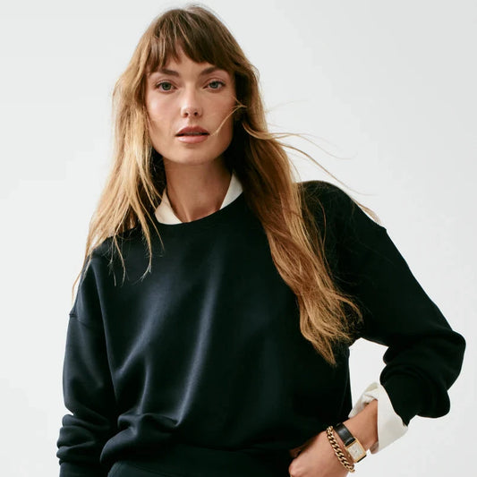 AirEssentials Crewneck - Black