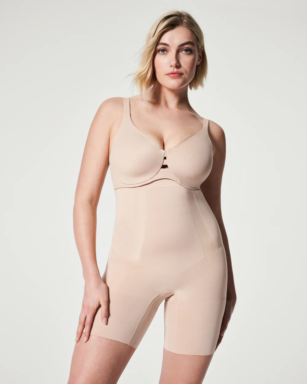 SPANXsculpt™ OnCore High-Waisted Mid-Thigh Short - Soft Nude