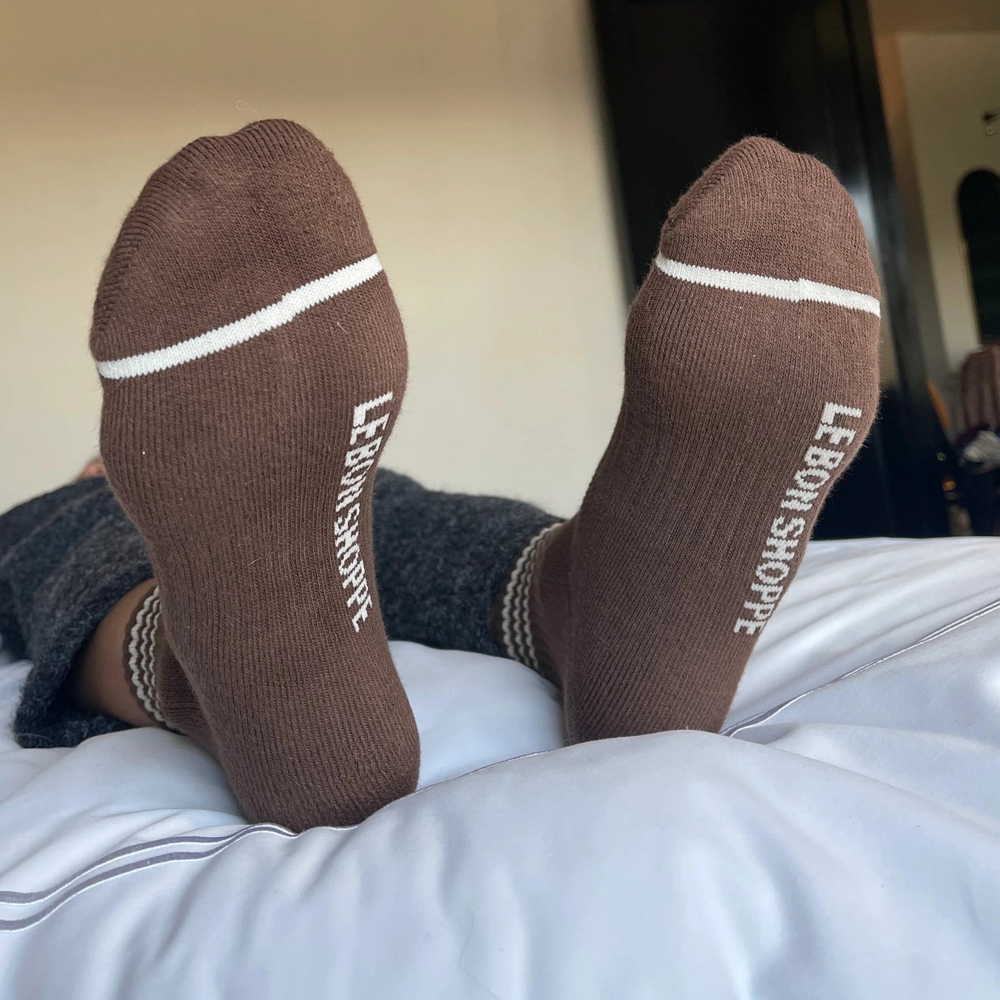 Girlfriend Socks - Mohogany