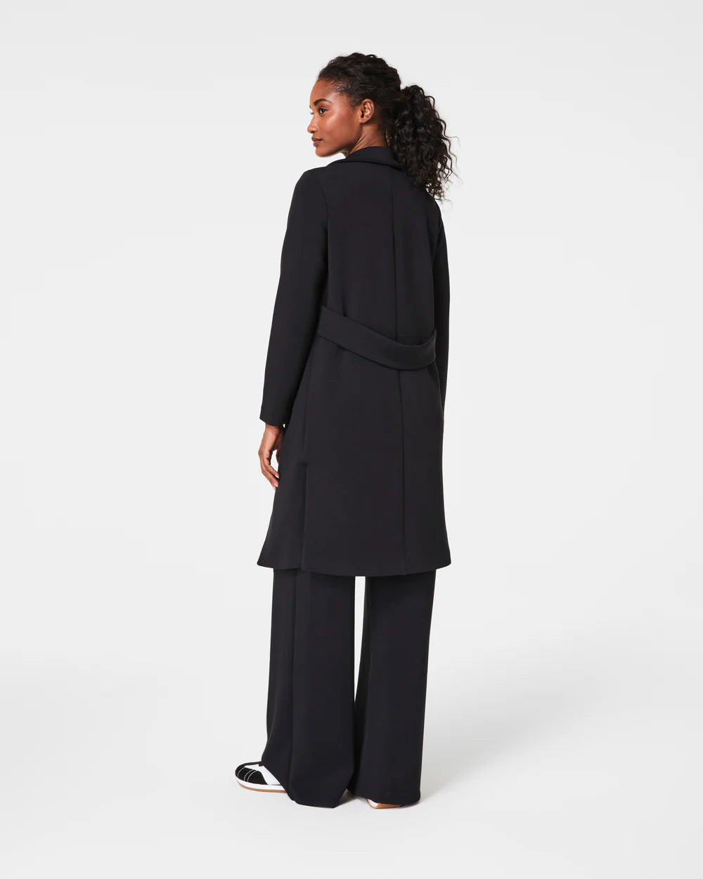 AirEssentials Long Jacket - Black